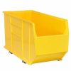 Containers & Organizers * | Quantum Storage Systems Quantum Mobile Hulk Plastic Stacking Bin, 16-1/2"W X 35-7/8"D X 17-1/2"H, Yellow