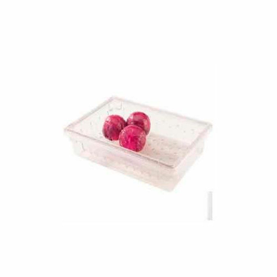 Containers & Organizers * | Cambro 18268Clrcw135 Colander, For Food Storage Boxes, Fits 18" X 26"X9 And 15", Clear Pkg Qty 4