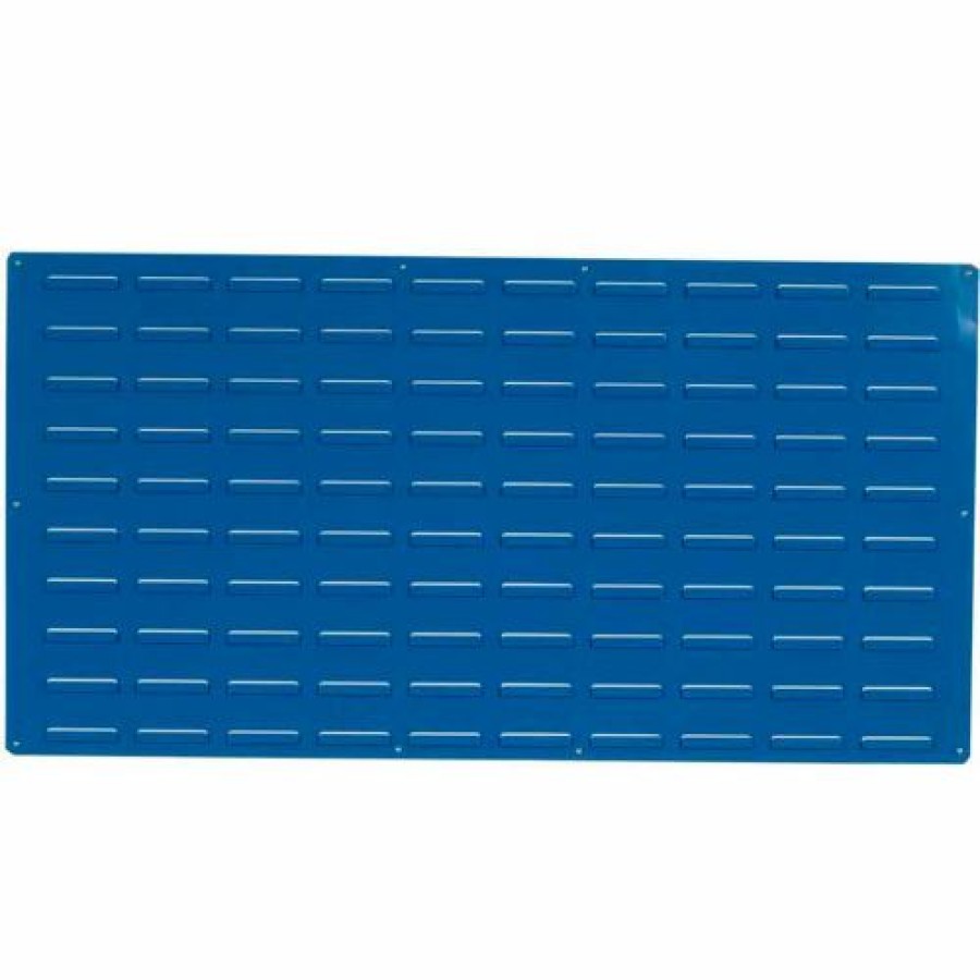 Containers & Organizers * | Triton Products Louvered Panel, Lvp-1, 24"H X 48"W, Blue Epoxy, 1 Pk