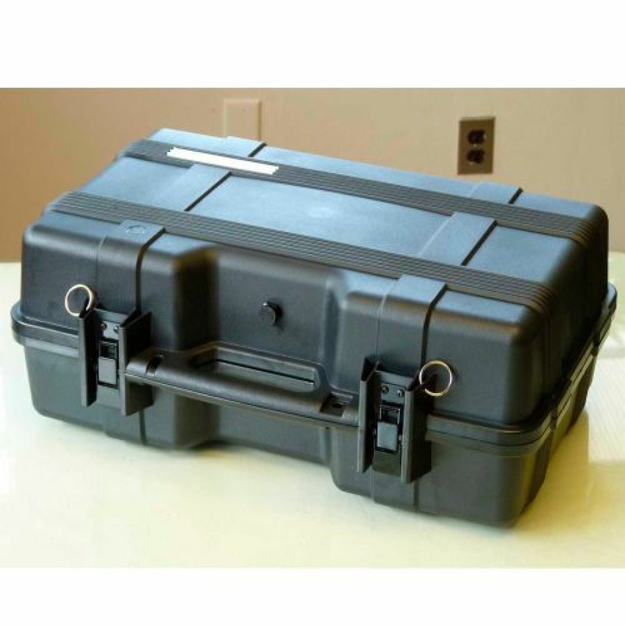 Containers & Organizers * | Case Design Aerospace Case Aes21 Military Case- 22"L X 14"W X 9-5/8"H, Black