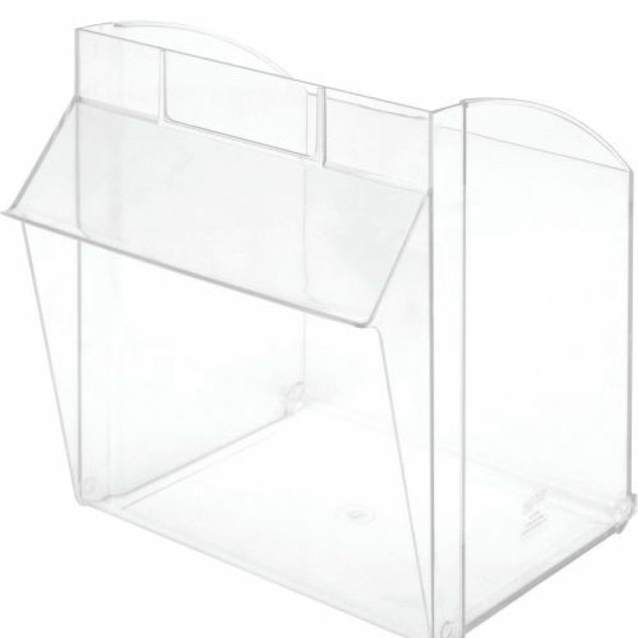 Containers & Organizers * | Quantum Storage Systems Replacement Bin Cup For Quantum Tip Out Storage Bin Qtb304 Clear