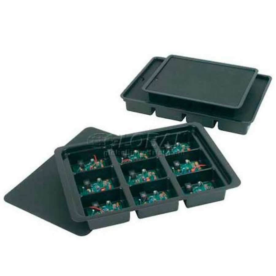 Containers & Organizers * | Protektive Pak Conductive Kitting Tray, 12 Cells, 10-1/2"L X 8-3/4"W X 1-1/2"H