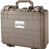 Containers & Organizers * | Barska Loaded Gear Hd-200 Hard Case- Watertight, Crushproof 13"L X 11"W X 4-3/4"H, Dark Earth