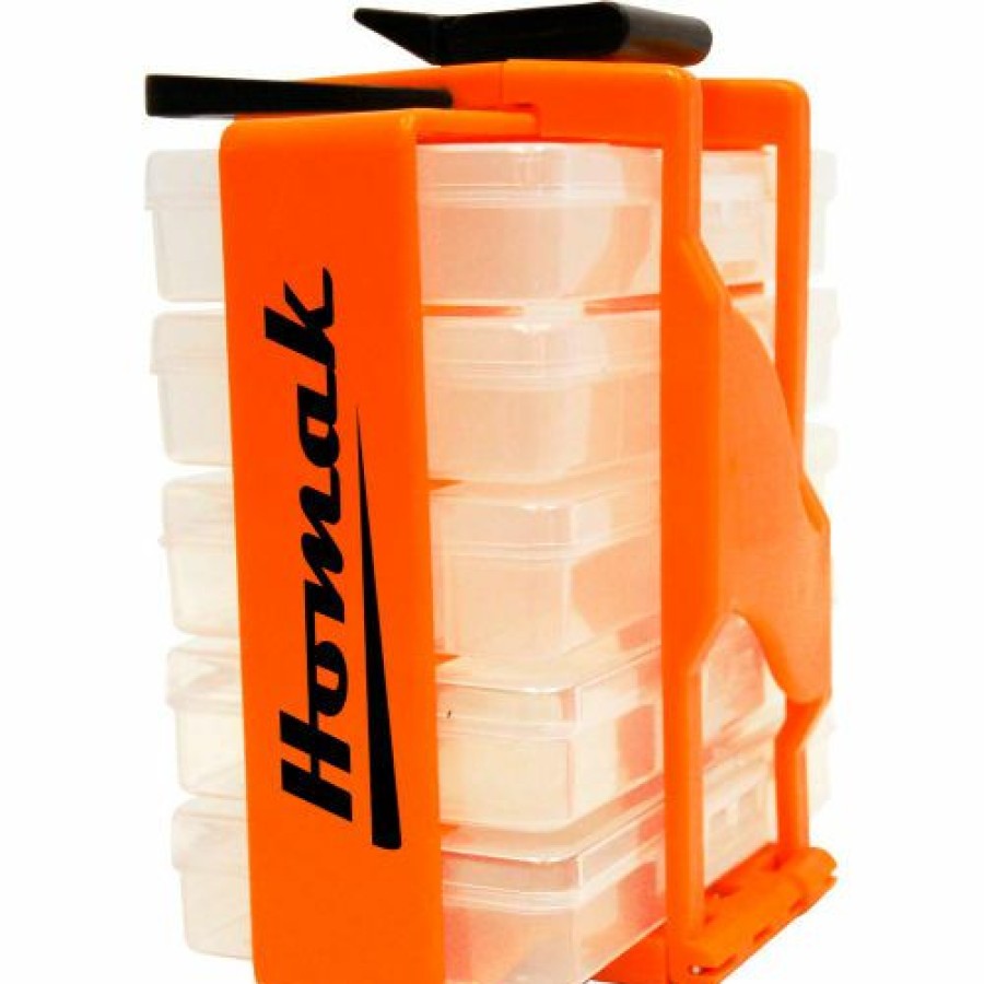 Containers & Organizers * | Homak 8" Portable Parts Organizer Ha01053029, 5 Removable Compartments, 7-1/2 4-1/2 7-1/2