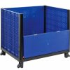 Containers & Organizers * | Global Industrial Easy Assembly Solid Wall Container Drop Gate 39-1/4 31-1/2 33-1/2 Overall