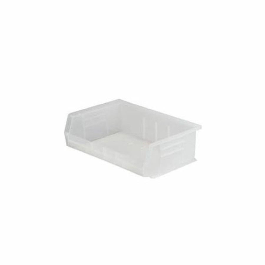 Containers & Organizers * | Akro-Mils Akrobin Plastic Stack & Hang Bin, 16-1/2"W X 10-7/8"D X 5"H, Clear Pkg Qty 6