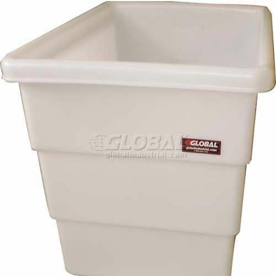 Containers & Organizers * | Dandux Fda Approved Plastic Bulk Container, Step Wall, 8 Bushel, Natural