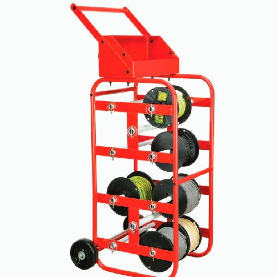 Containers & Organizers * | Global Industrial Wire Reel Caddy, 31"H X 16"D X 14"W