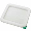 Containers & Organizers * | Winco Pecc-S Square Cover For Pesc-2, -4 And Pcsc-2C, -4C, White Pkg Qty 12