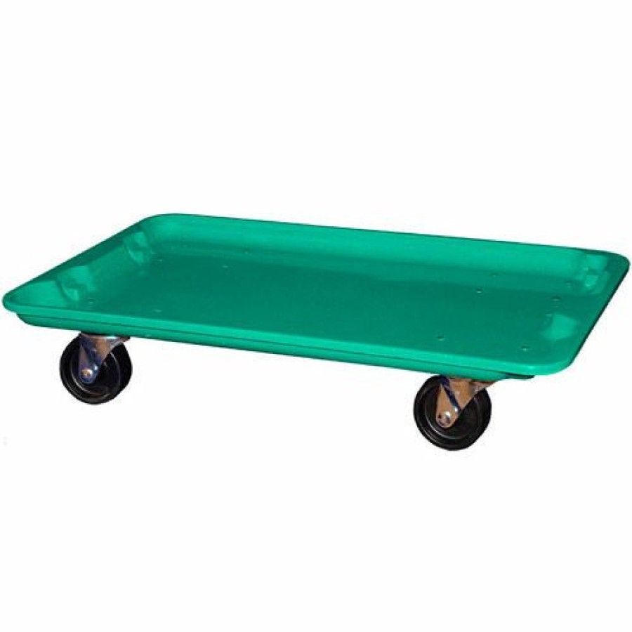 Containers & Organizers * | Mfg Tray Molded Fiberglass Toteline Dolly 780538 For 24-3/8" X 14-7/8" X 8" Tote, Green