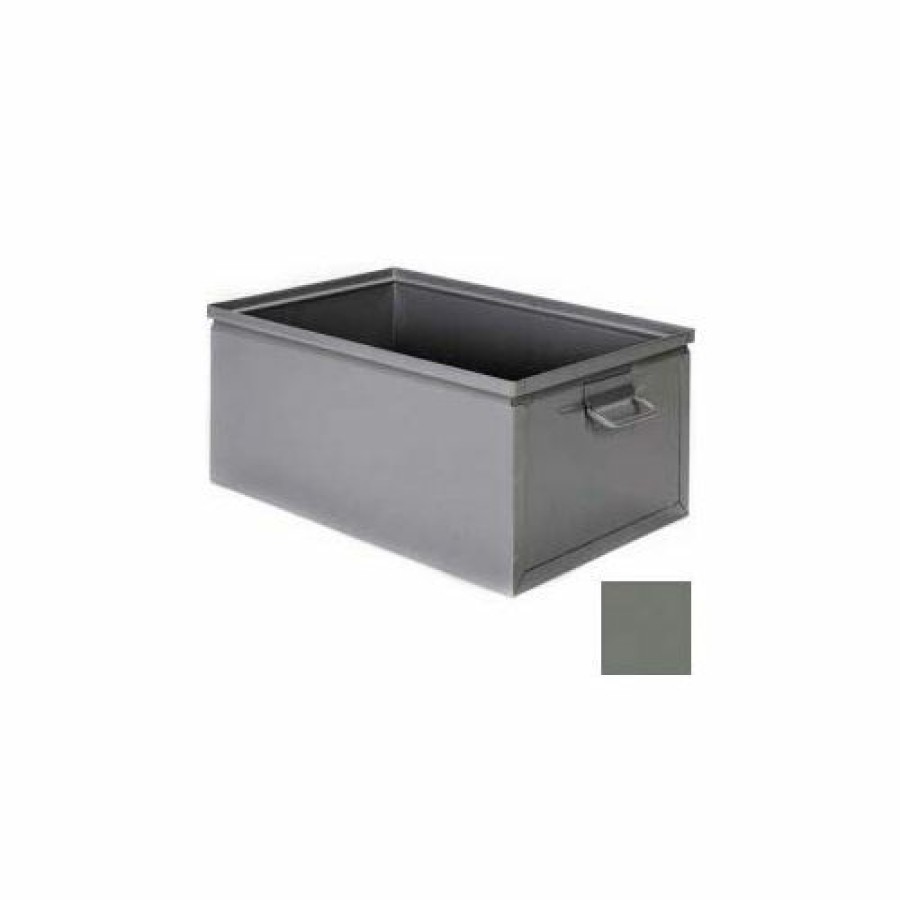 Containers & Organizers * | Stackbin Steel Bin 1-854 15"W X 24"D X 10"H Stackbox, Gray