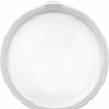 Containers & Organizers * | Araven 91003 Round Food Storage Container Lid, Silicone, 9-1/4" Diameter, Transparent Pkg Qty 10