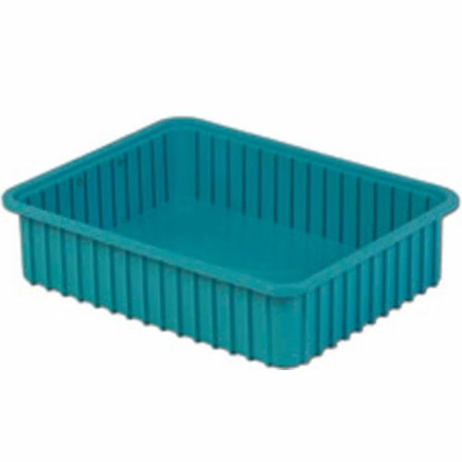 Containers & Organizers * | Lewisbins Divider Box Dc3050 22-3/8" X 17-3/8" X 5", Light Blue Pkg Qty 4