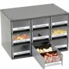 Containers & Organizers * | Akro-Mils Steel Small Parts Storage Cabinet 19909 17"W X 11"D X 11"H W/ 9 Gray Drawers