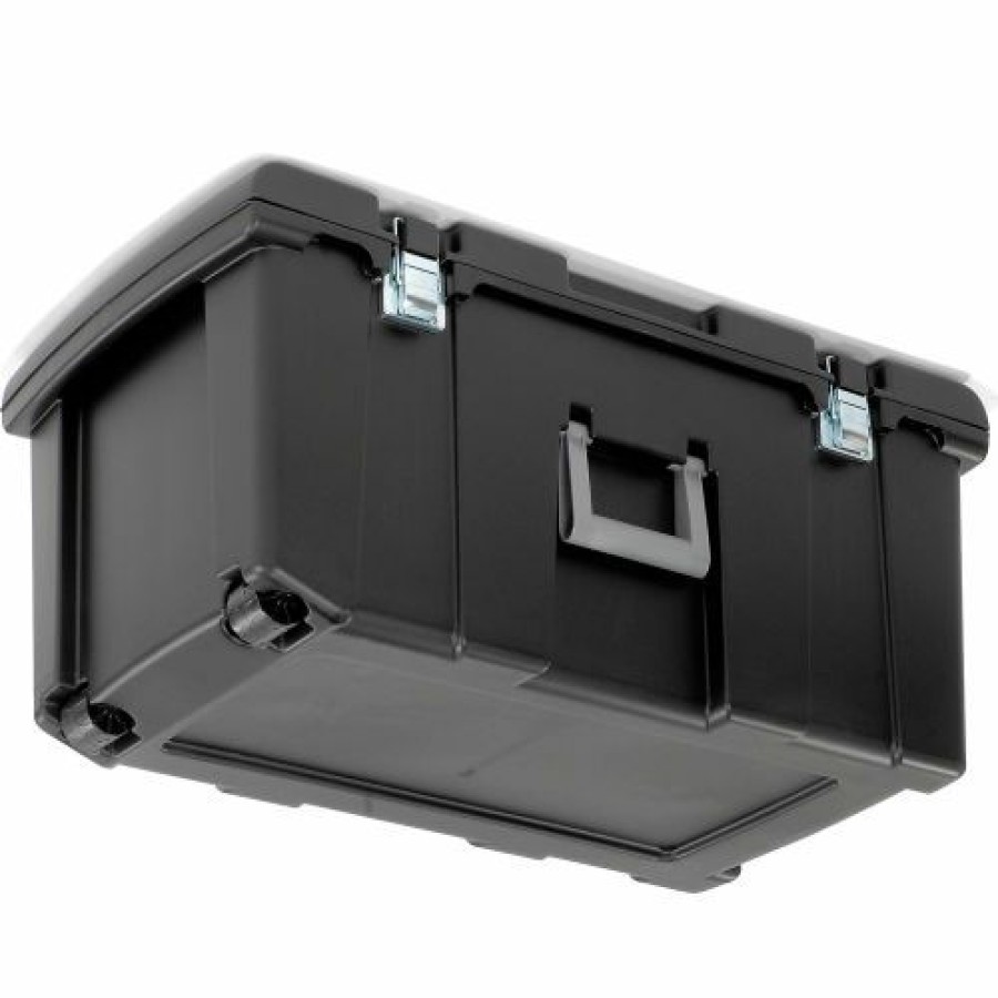 Containers & Organizers * | Sterilite Footlocker Wheeled Storage Tote 22 Gallon 31-1/8 17-1/2 13-7/8