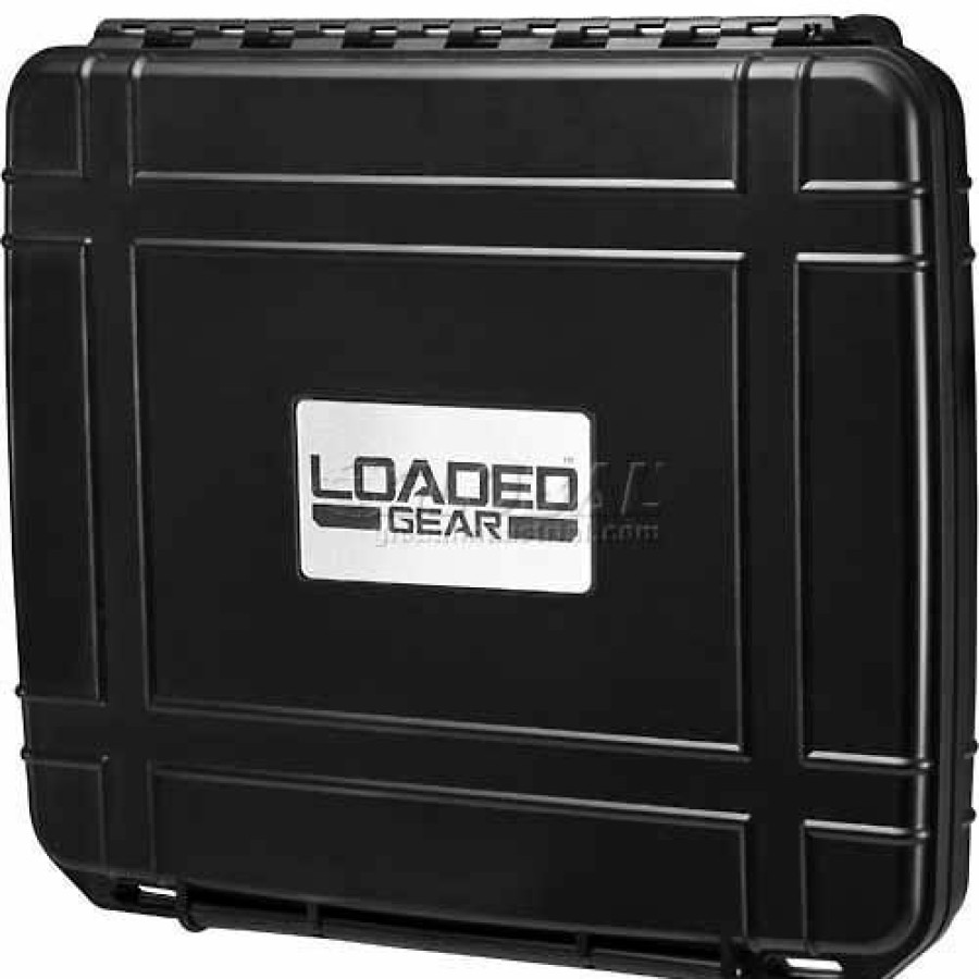 Containers & Organizers * | Barska Loaded Gear Hd-10 Hard Case- Watertight, Crushproof W/Wrist Strap, 8-7/8"Lx10-11/16"Wx1-3/8"H