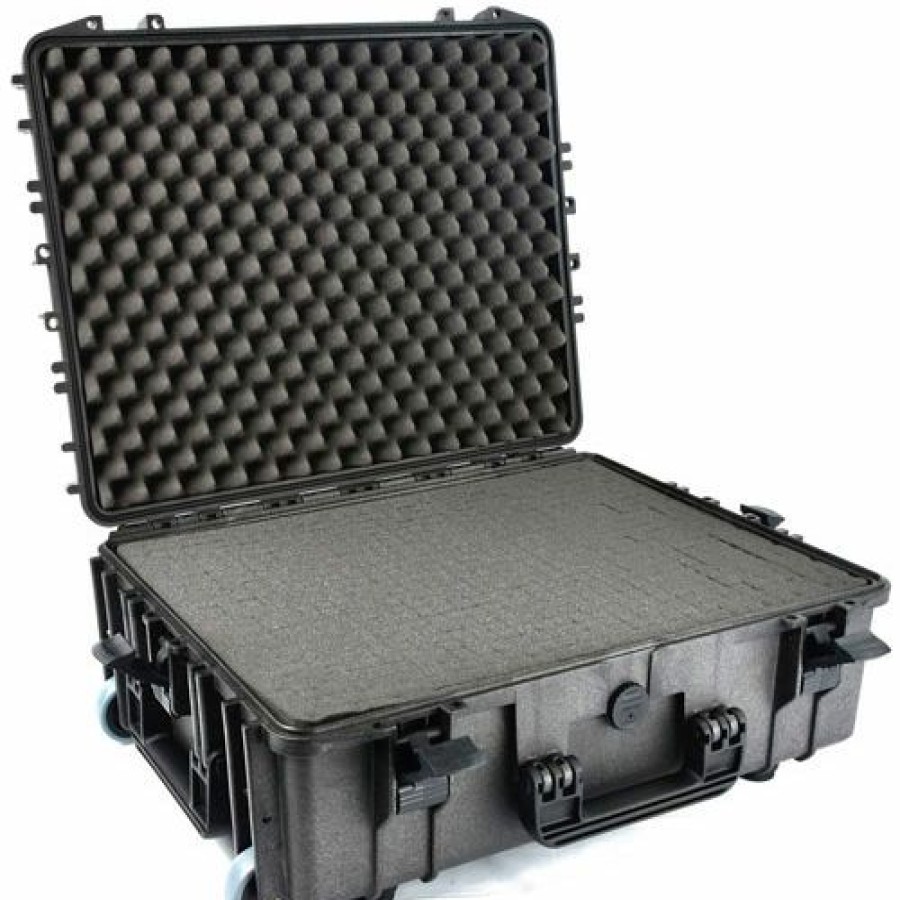 Containers & Organizers * | Elephant Elite Watertight Case With Pre-Cubed Foam El2107W Wheeled 23-3/4"X18-5/8"X8-7/8"