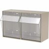 Containers & Organizers * | Akro-Mils Tiltview 2 Bin 06702 23-5/8"W X 12-5/16"D X 14"H