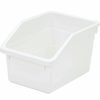 Containers & Organizers * | Quantum Storage Systems Plastic Heavy Duty Nesting Storage Shelf Bin Npb1076Wh 7-1/2"W X 10-1/4"D X 6"H White Pkg Qty 20