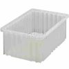 Containers & Organizers * | Global Industrial Clear-View Dividable Grid Container Dg92060Cl 16-1/2 X 10-7/8 X 6 Pkg Qty 8