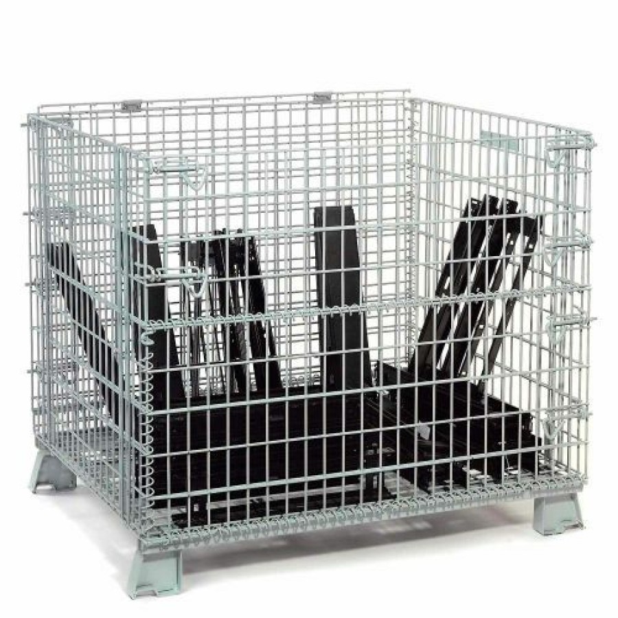 Containers & Organizers * | Global Industrial Folding Wire Container 40"L X 32"W X 34-1/2"H 4000 Lb. Capacity