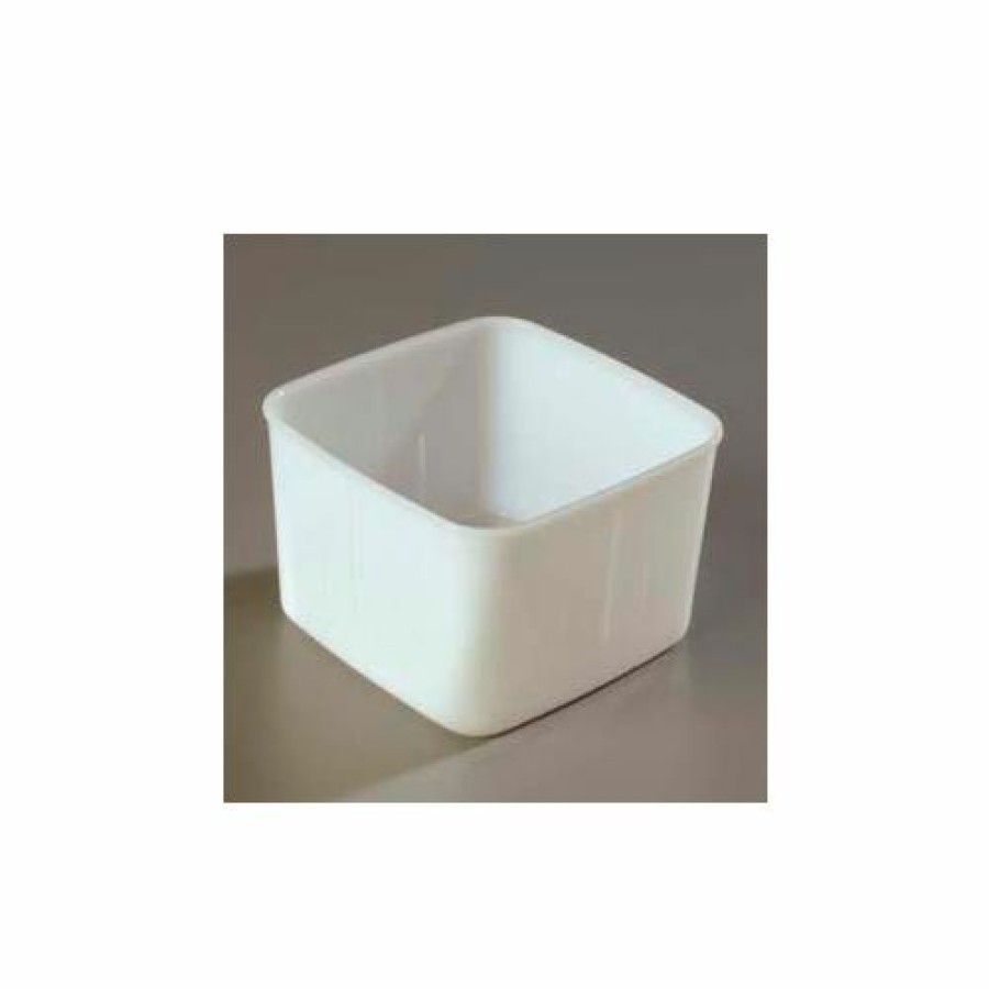 Containers & Organizers * | Carlisle 153202 Storplus Container 2 Qt., White Pkg Qty 12