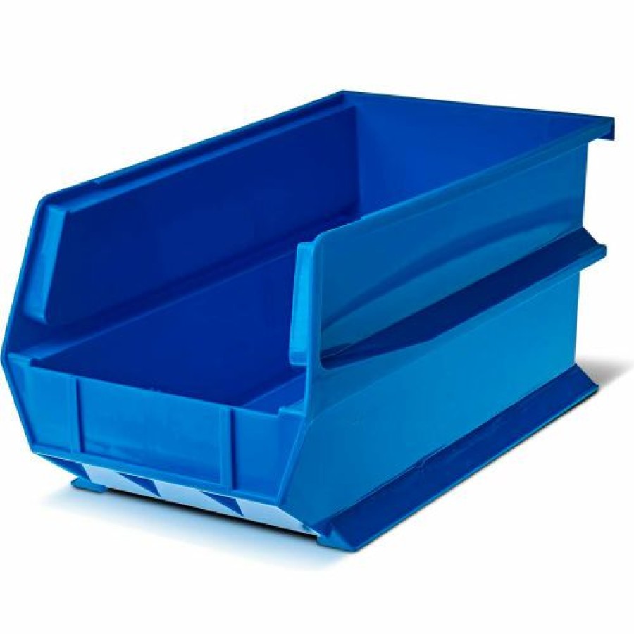 Containers & Organizers * | Triton Products Locbin Wall Storage, 3-240Bws, W/Rails, Large, Blue (8 Pc)