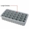 Containers & Organizers * | Dandux Length Divider 50P0016067 For Dividable Nesting Box 50P1816070, 50P1811070, Gray Pkg Qty 6