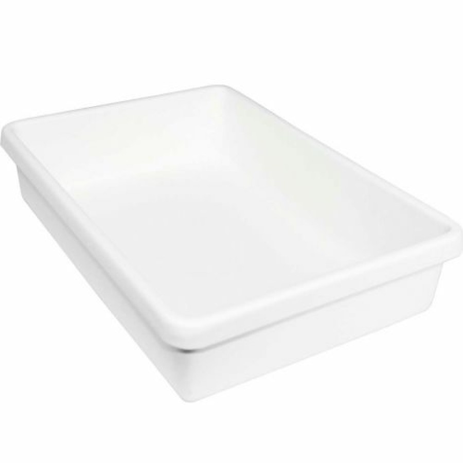 Containers & Organizers * | Trippnt 1-Pocket Drawer Organizer Plastic Tray, 14"W X 10"D X 3"H