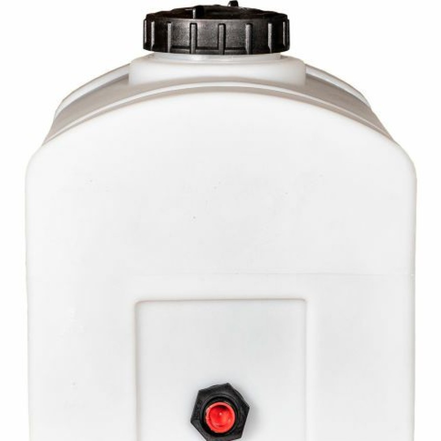 Containers & Organizers * | Romotech 16 Gallon Plastic Storage Tank 82123889 Domed With Flat Bottom