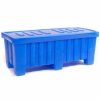 Containers & Organizers * | Forkliftable Bulk Shipping Container With Lid 51-1/2"L X 22-1/2"W X 19"H, Black