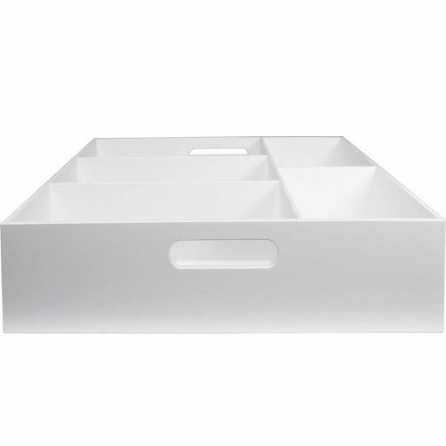 Containers & Organizers * | Trippnt 5 Compartment 4" Deep Drawer Organizer, 18"W X 19"D X 4"H