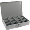 Containers & Organizers * | Durham Mfg. Durham Steel Scoop Compartment Box 119-95 Adjustable Vertical Compartments 18 X 12 X 3 Pkg Qty 4