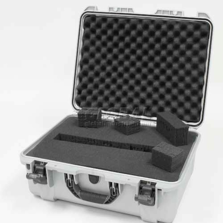 Containers & Organizers * | Nanuk 940 Case W/Foam, 21-11/16"L X 16-7/8"W X 8-1/2"H, Silver