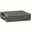 Containers & Organizers * | Skb Corporation Skb Cases Shallow 2U Roto Rack 1Skb-R2S Black, Water Resistant