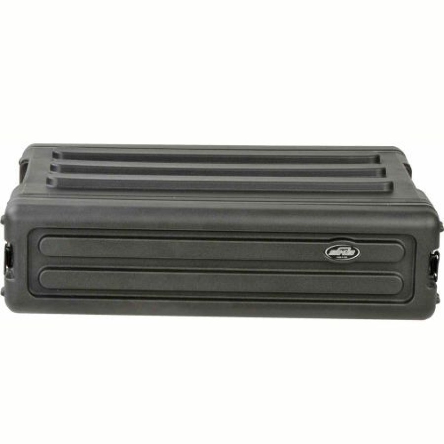 Containers & Organizers * | Skb Corporation Skb Cases Shallow 2U Roto Rack 1Skb-R2S Black, Water Resistant