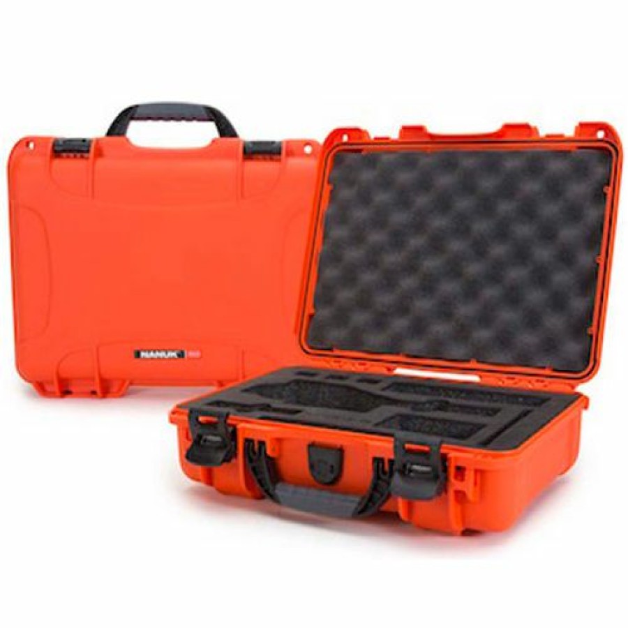 Containers & Organizers * | Nanuk 910 Series Dji Osmo Case 910-Osm3 With Foam Insert 14-5/16"L X 11-1/8"W X 4-11/16"H Orange