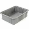 Containers & Organizers * | Dandux Modular Dividable Plastic Tote Box, 22"L X 17"W X 6"H