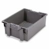 Containers & Organizers * | Orbis Stack-N-Nest Pallet Container Gs6040-13 23-5/8 X 15-3/4 X 5-1/4 Gray