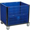 Containers & Organizers * | Global Industrial Easy Assembly Solid Wall Container Drop Gate/Casters 39-1/4 31-1/2 34 Oh