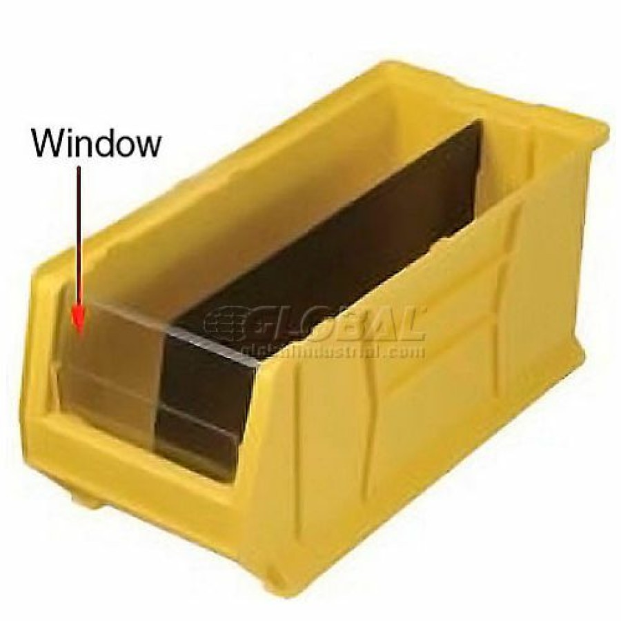 Containers & Organizers * | Quantum Storage Systems Quantum Clear Window Wus976 For Hulk Bins Qus976, Qus986, 16-1/2 X 29-7/8 X 15, Price Per Each