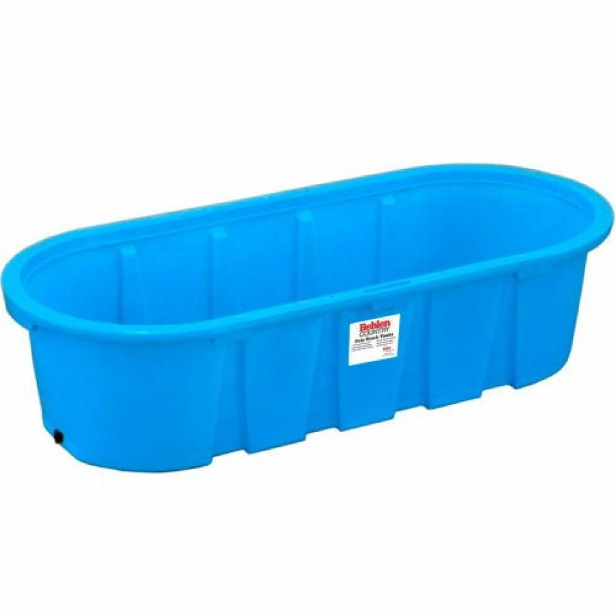 Containers & Organizers * | Poly Stock Tank 52112187 3'X2'X8 Round-End 300 Gallon