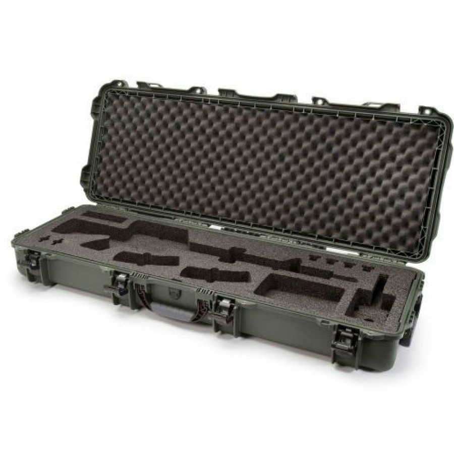 Containers & Organizers * | Nanuk 990 Series Ar Rifle Case With Foam Insert 990-Ar06 47-1/8"L X 17-5/16"W X 6-5/8"H Olive