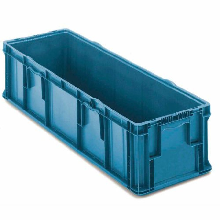 Containers & Organizers * | Orbis Stakpak So4822-7 Plastic Long Stacking Container 48 X 22-1/2 X 7-1/4 Blue