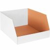 Containers & Organizers * | Global Industrial Jumbo Open Top Corrugated Bin Boxes, 20"Wx24"Dx12"H, White Pkg Qty 25