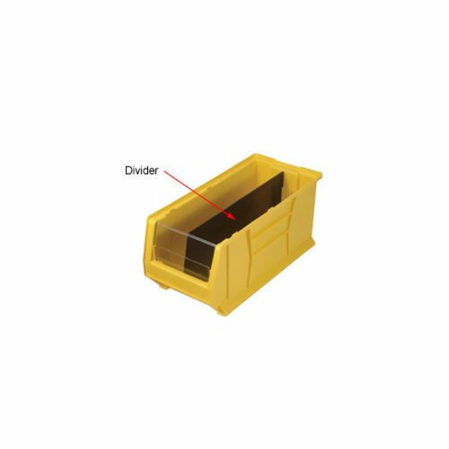 Containers & Organizers * | Quantum Storage Systems Quantum Divider Dus954 For Hulk Stacking Bins Qus954, Qus964, 16-1/2 X 23-7/8 X 11, Price Pkg Of 6