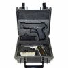 Containers & Organizers * | Quick Fire Cases Quick Fire Multifit Dual Pistol Case Qf340Gr Watertight, 10-11/16"X9-3/4"X4-13/16" Gray