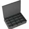 Containers & Organizers * | Durham Mfg. Durham Steel Scoop Compartment Box 131-95 Adjustable Compartments 18 X 12 X 3 Pkg Qty 4