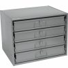 Containers & Organizers * | Durham Mfg. Durham Steel Compartment Box Rack 20 X 15-3/4 X 15 With 4 Of 20-Compartment Boxes