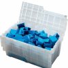 Containers & Organizers * | Orbis Flipak Attached Lid Container Fp243 26-9/10 X 17-1/10 X 12-3/5, Clear